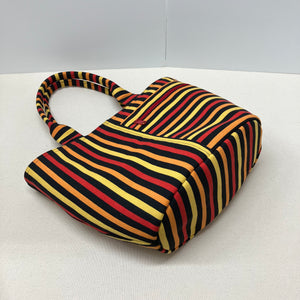 Crescent Tote - Striped